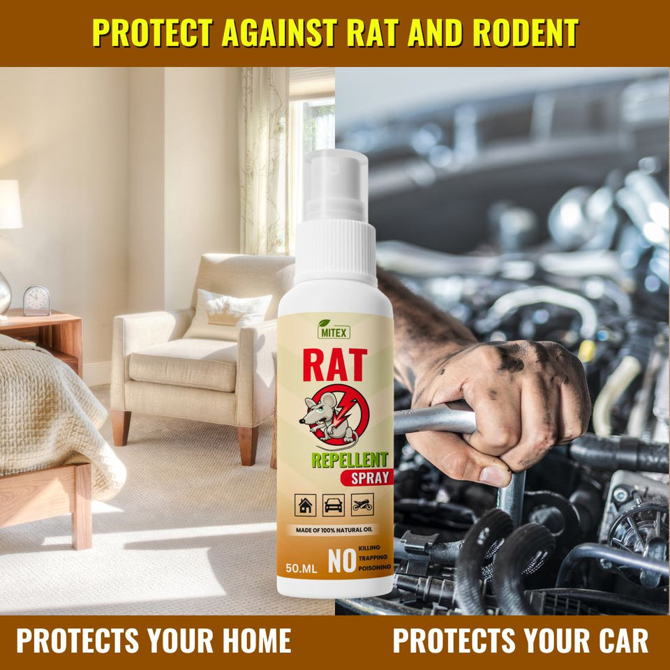 Rat Repellent Spray - Safe, Effective Rat Protection(BUY 1 GET 2 FREE)