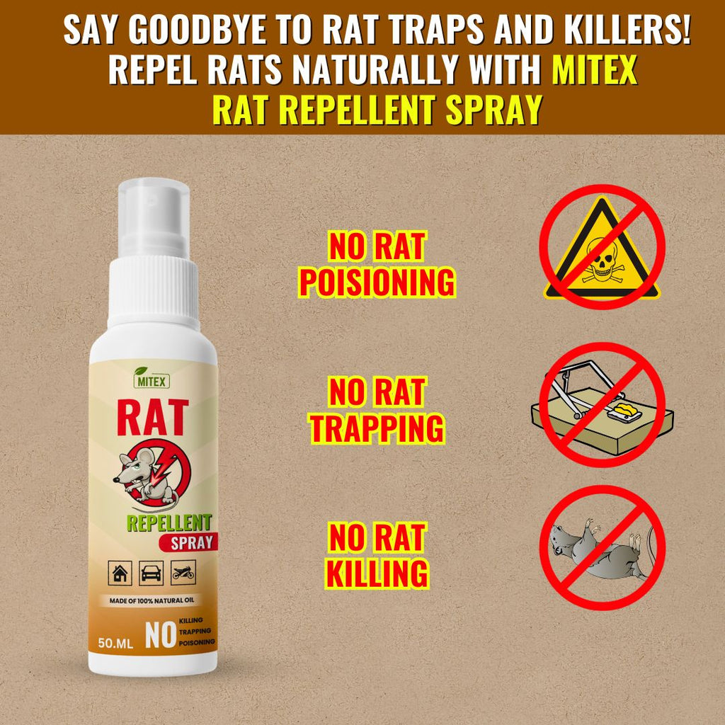 Rat Repellent Spray - Safe, Effective Rat Protection(BUY 1 GET 2 FREE)
