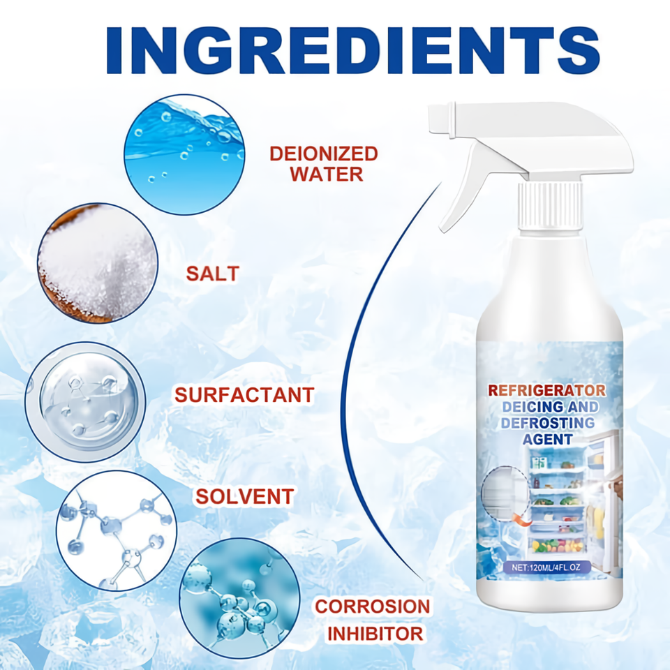 Refrigerator Deicing And Defrosting Spray