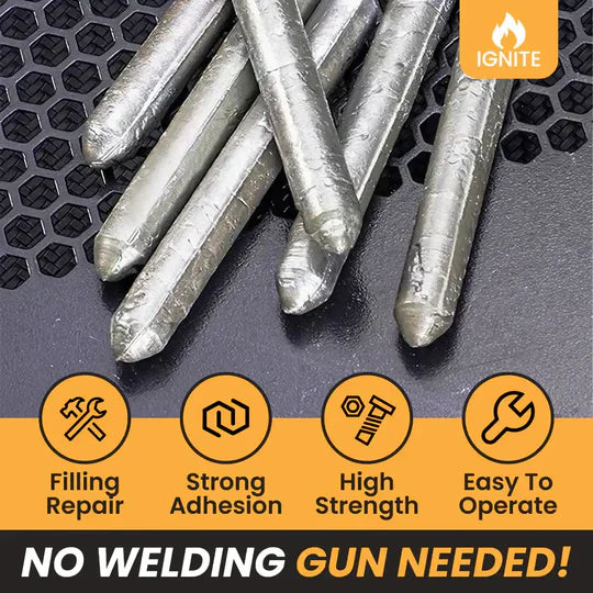 SILICON LOW TEMPERATURE UNIVERSAL WELDING RODS (Pack Of 6 Rods)